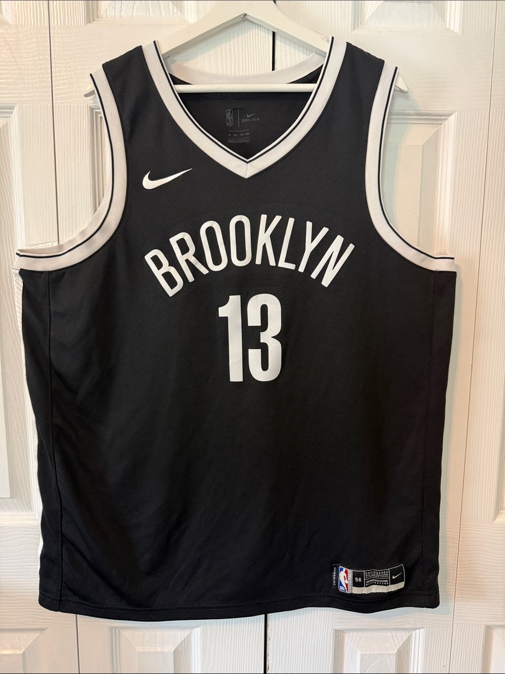 Nike Swingman Brooklyn Nets James Harden Home Jersey Sz XXL
